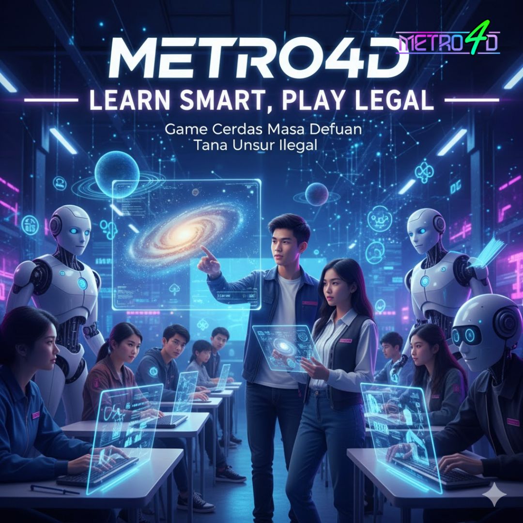 METRO4D: Platform Educational & Sci-Fi Games Digital Resmi, Anti Ilegal